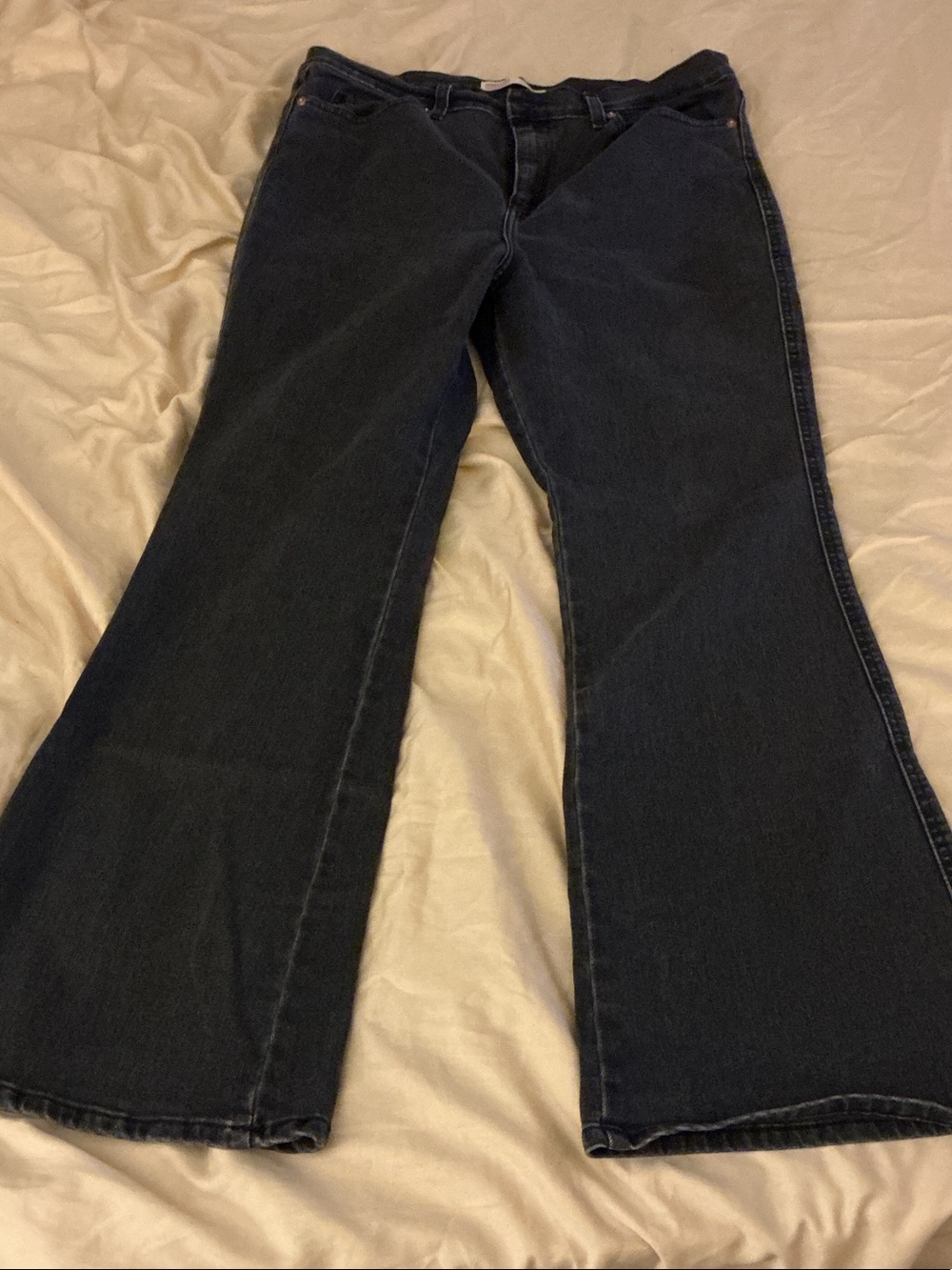 Signature by Levi Strauss Black Flare Jeans
